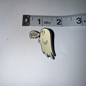 Boobs Ghost Pin Brooch